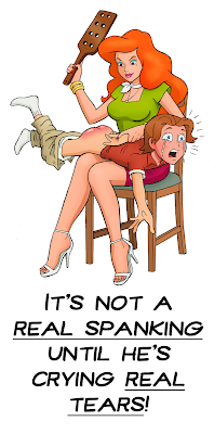 spanking cartoon