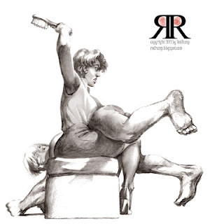 Beyond the Threshold by Red Rump spanking artist