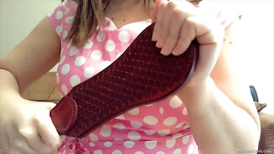 Leather Thorne paddle