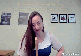 come here naught boy let me take those pants down