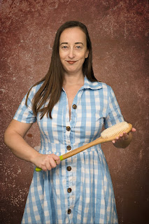 Professional Disciplinarian bathbrush spanking