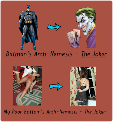 my poor bottom's arch-nemesis the jokari