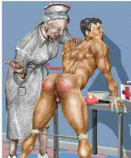 nurse spanks
