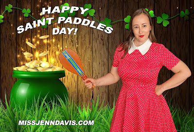 Happy Saint Paddles Day - a spanking day