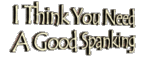 spanking gif