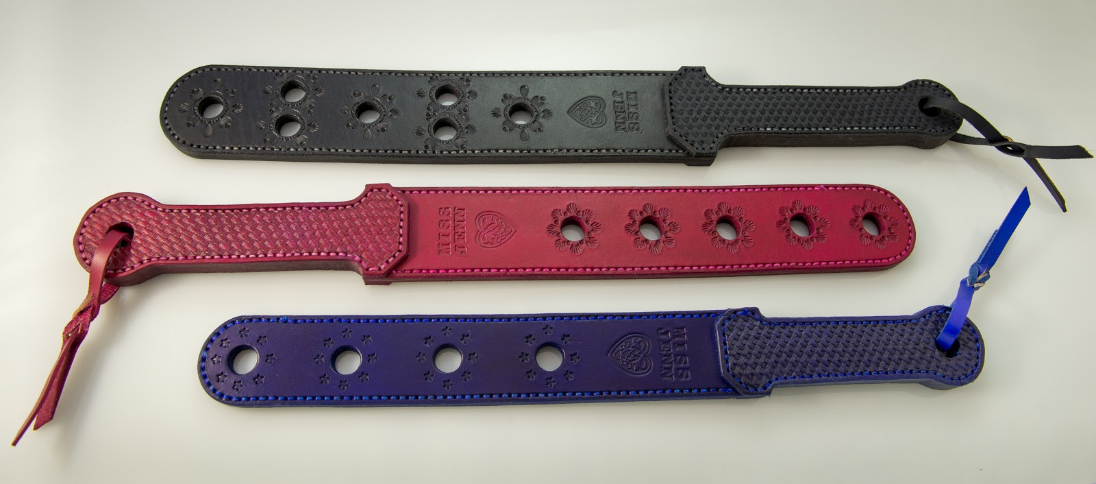 Miss Jenn Davis Leather Straps