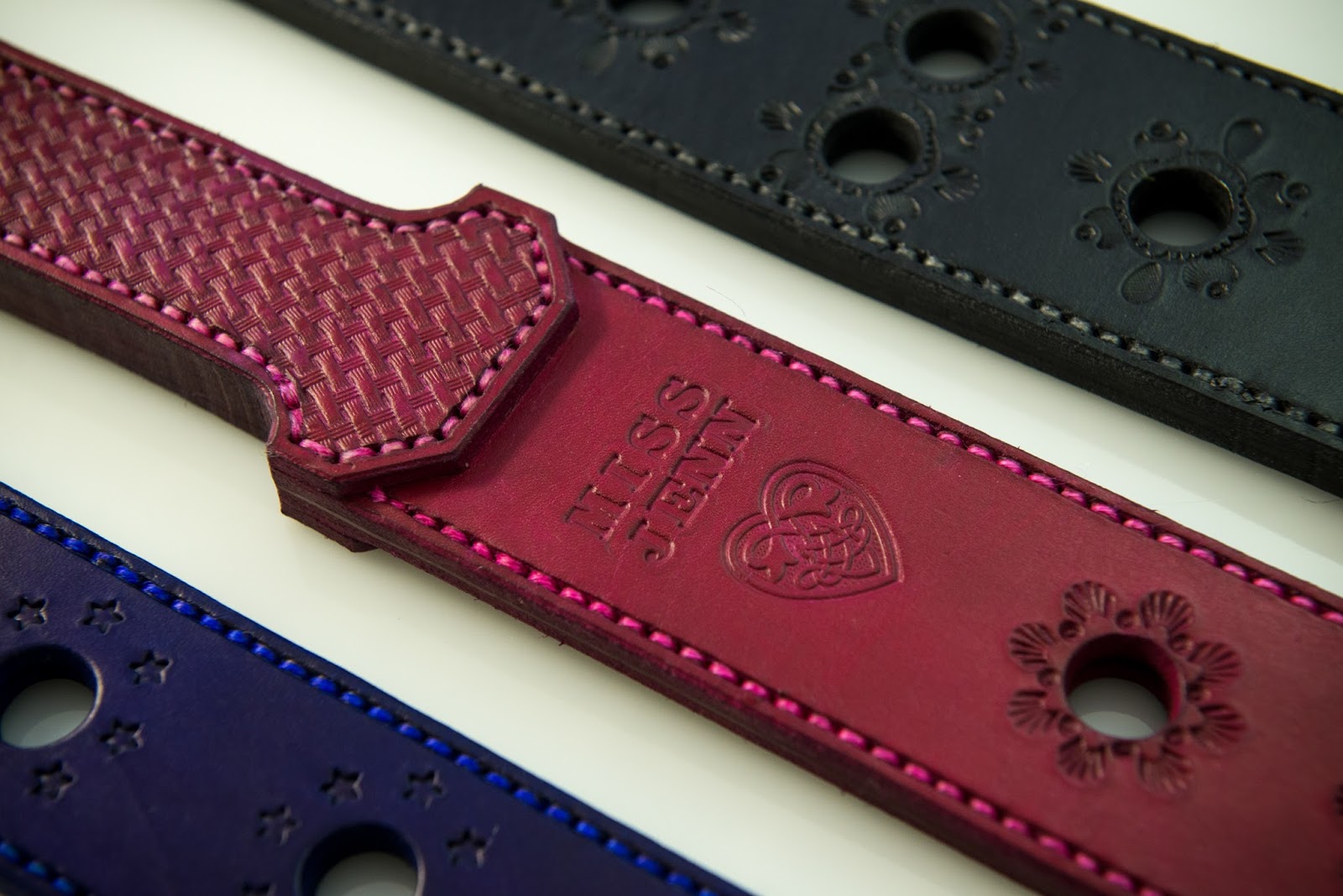 Miss Jenn's strap collection