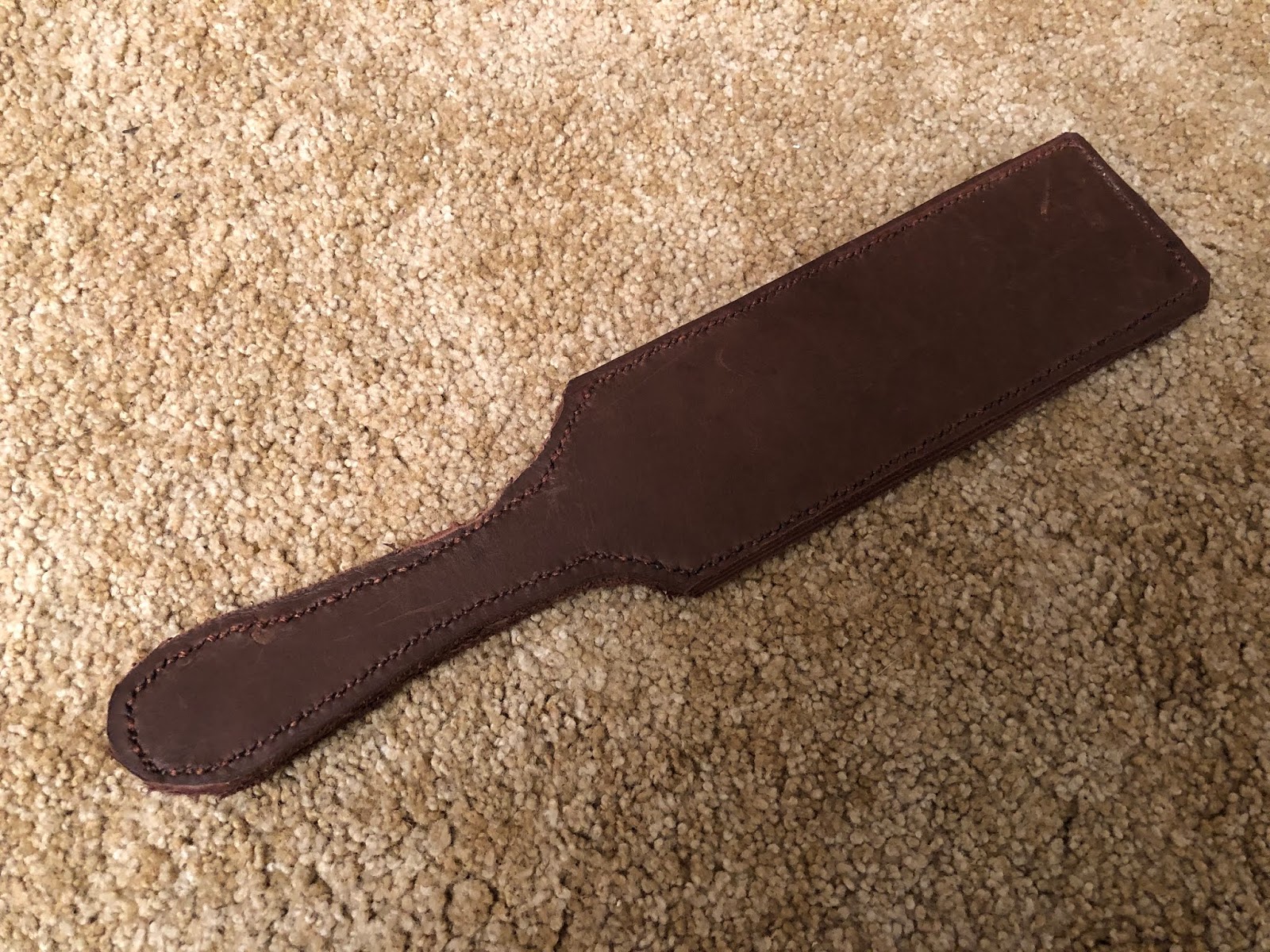 leather paddle
