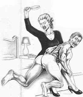 F/m hairbrush spanking
