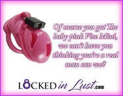 pink chastity device