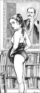 Headmaster caning naughty student