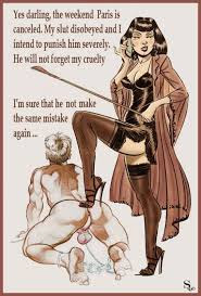 Mistress punishing her submissive