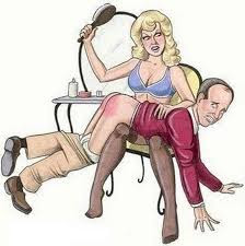 spanking art