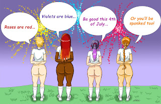 4th of July spanking meme