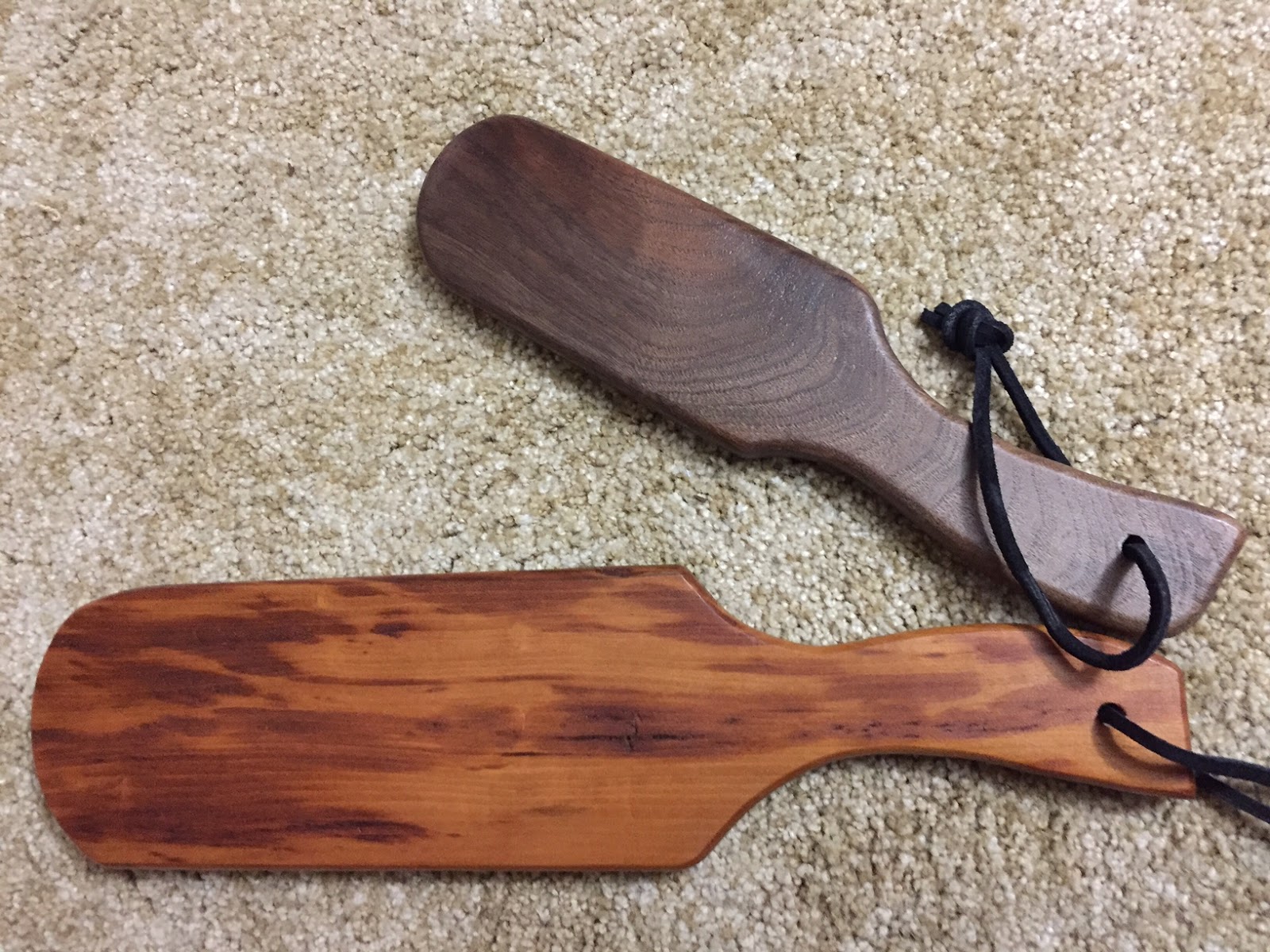 wood paddles