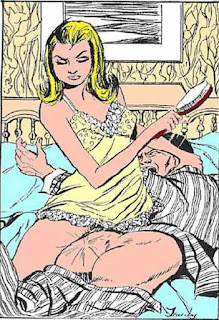 wife spanking husband