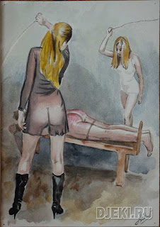 spanking art